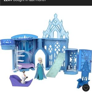 Disney Frozen Elsa's Frozen Ice Palace Castle Playset With Olaf